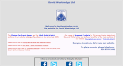 Desktop Screenshot of davidwestnedge.com